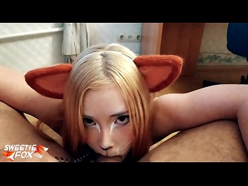 ❤️ Kitsune yutmak çük ve boşalmak içinde ona ağız ☑ Sert porno tr.pornobot.ru ️❤